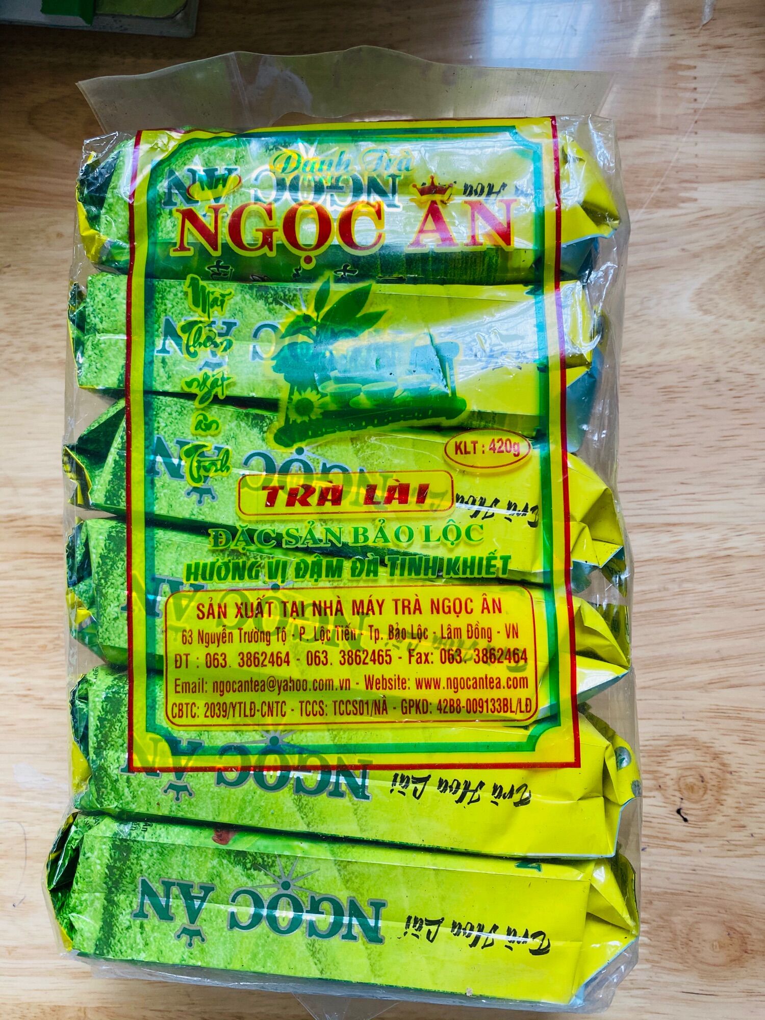 [HCM]6 gói trà lài Ngọc Ân (70g/gói)