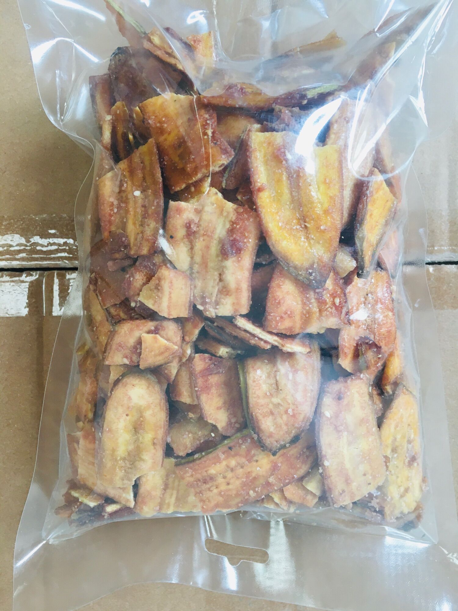 1kg chuối sấy vỡ hàng mới tinh (2 gói 500g)
