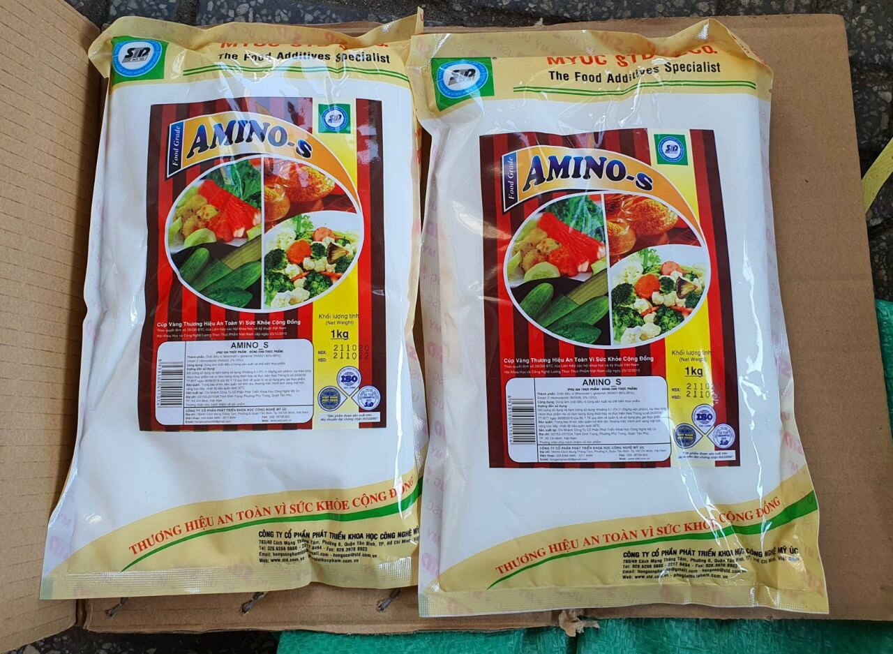 PHỤ GIA THỰC PHẨM AMINO-S THAY THẾ BỘT NGỌT (GÓI 1KG)