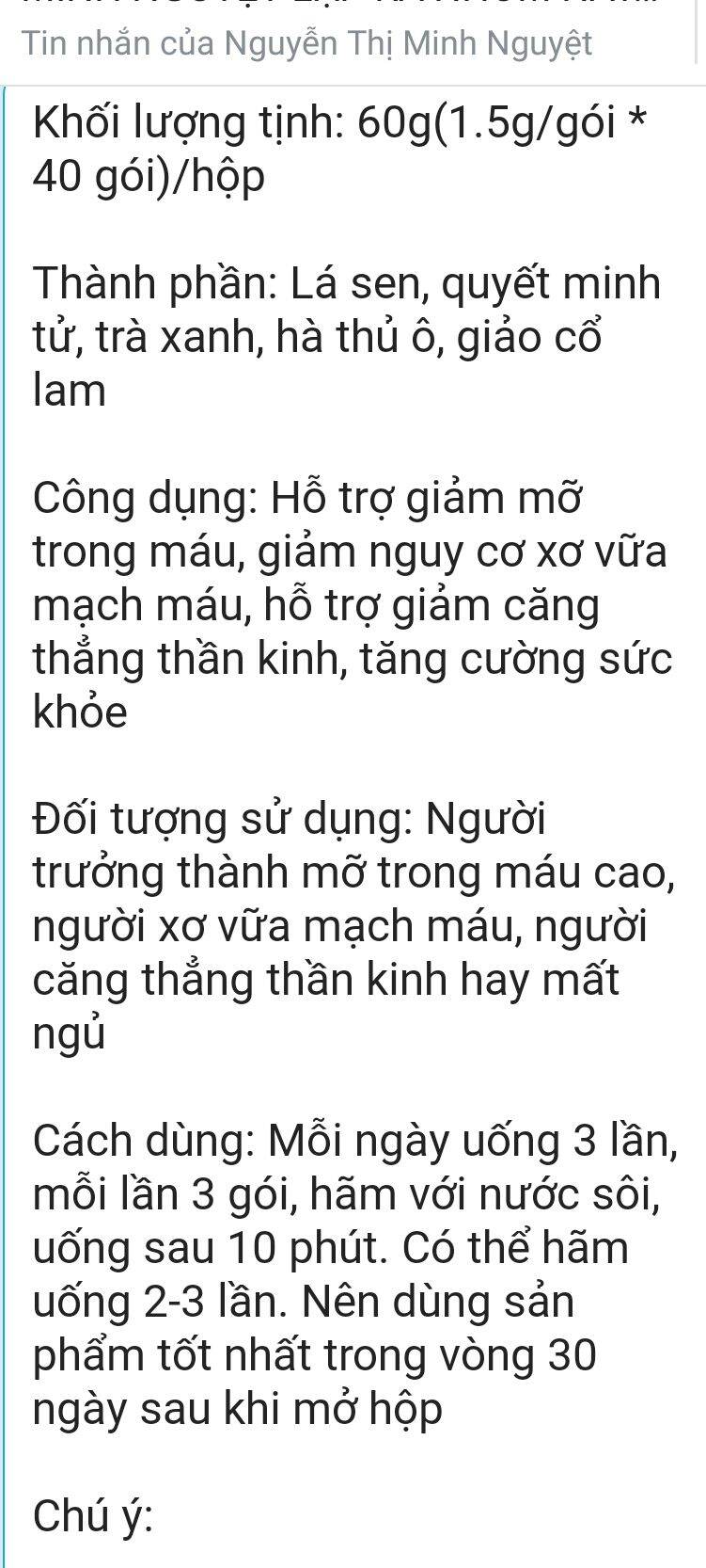 ÍCH THANH TRÀ ( TRÀ ĐÔNG Y DƯỠNG SINH)