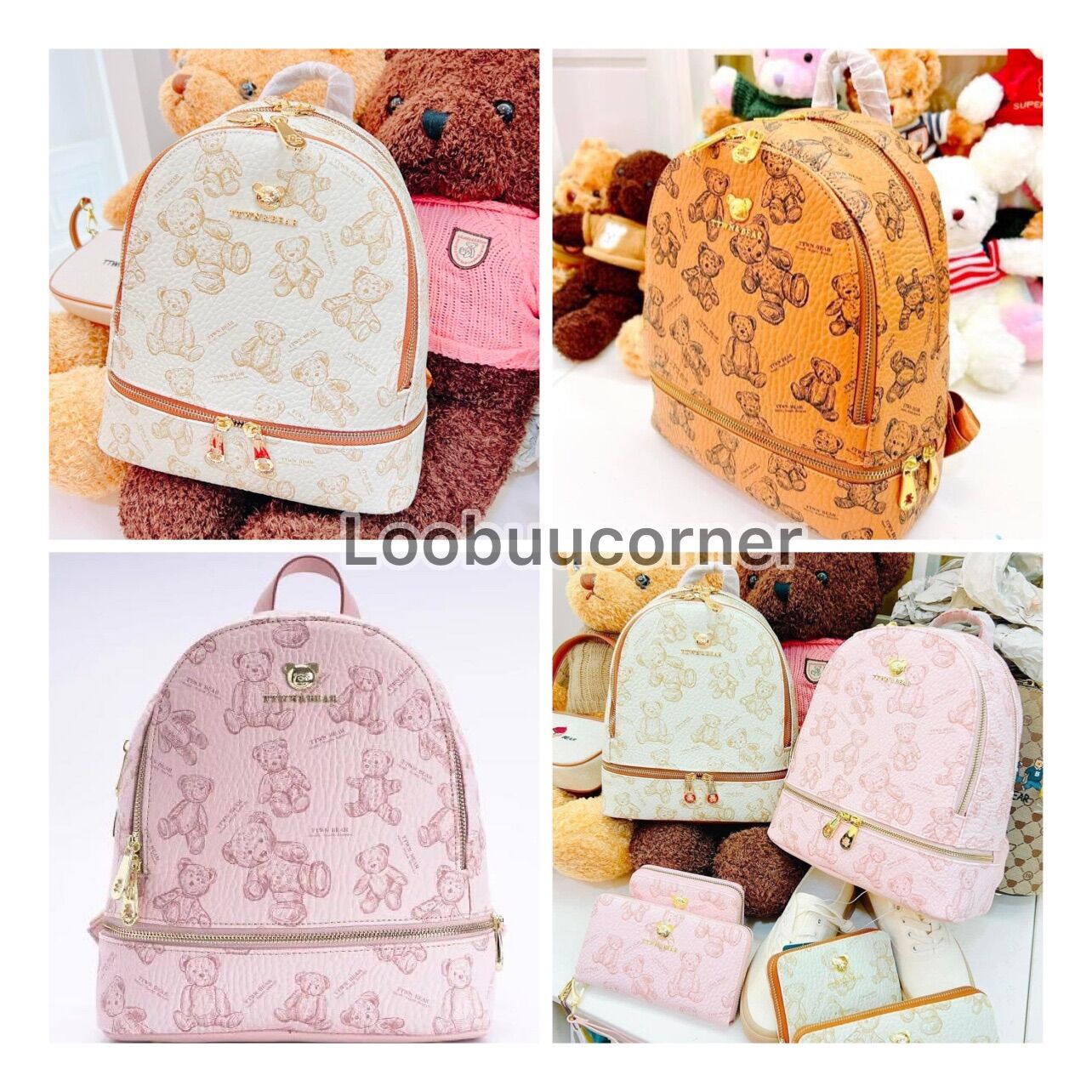 Balo ttwn bear mẫu mới
