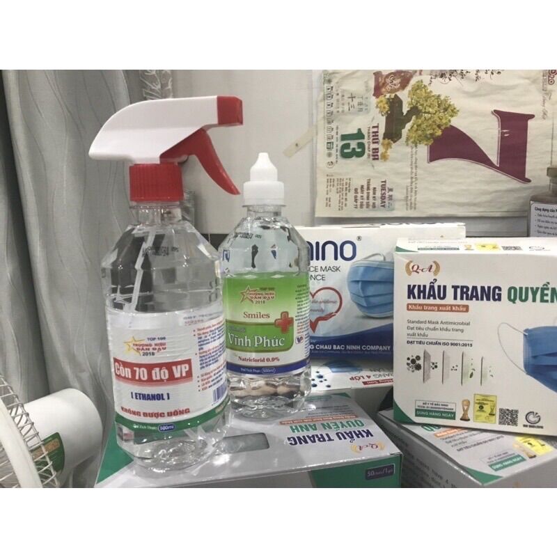 Cồn xịt khuẩn 70 độ Vĩnh Phúc