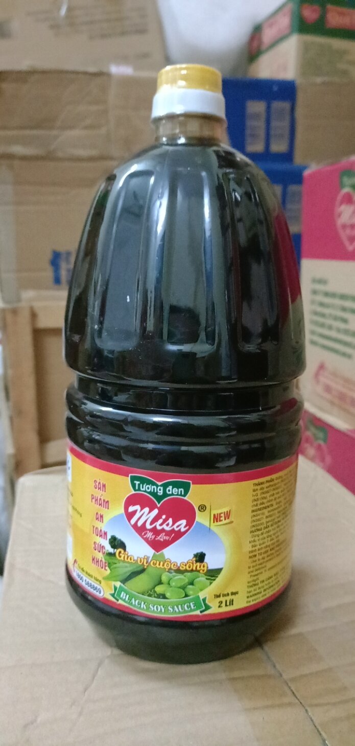 Tương Đen Quê Tôi can 2 lít tem mới