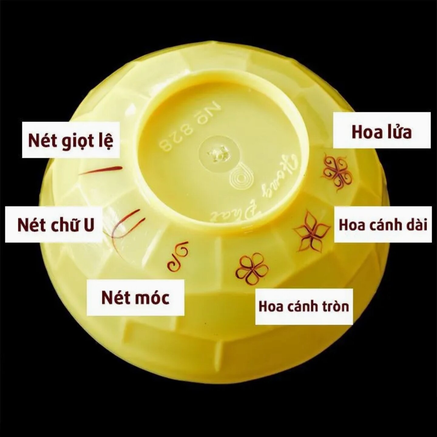 Chén nhựa tập vẽ học nail