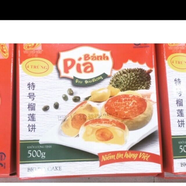 Bánh pía tân huê viên 500g 4 trứng