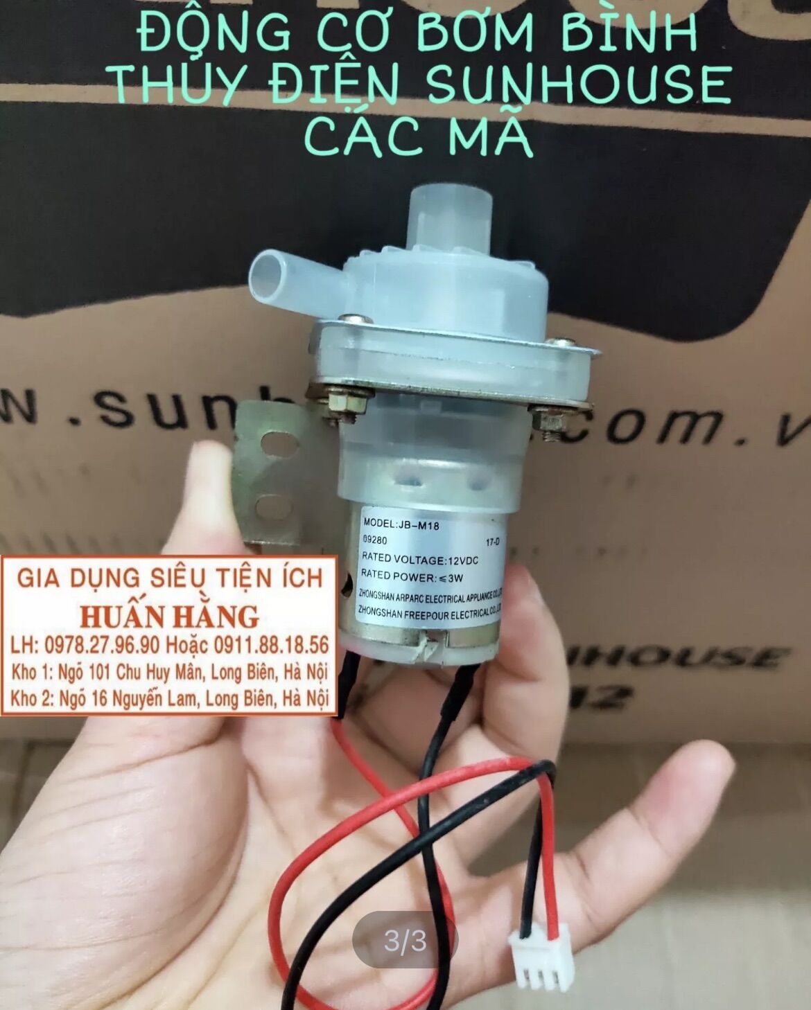 Mạch nguồn bình thuỷ sunhouse shd1530 sh1530 chính hãng