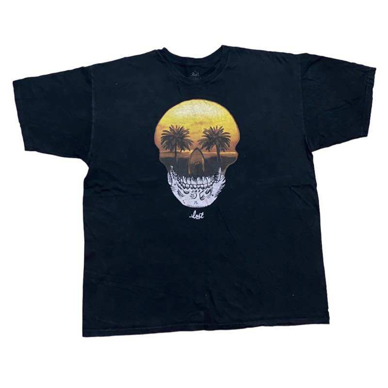 Áo thun mỹ 2hand siêu phẩm hình sọ đầu lâu size xl