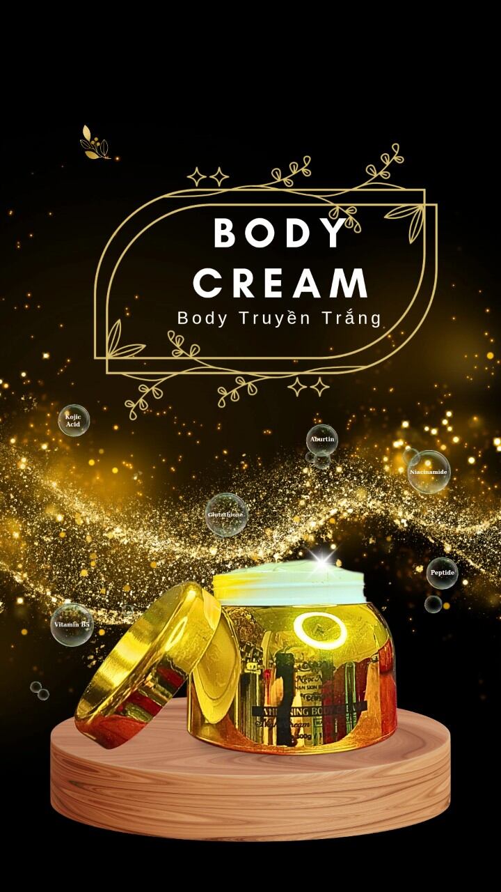 BODY TRUYỀN TRẮNG CAO CẤP ( KEM dưỡng trắng toàn thân ban đêm )