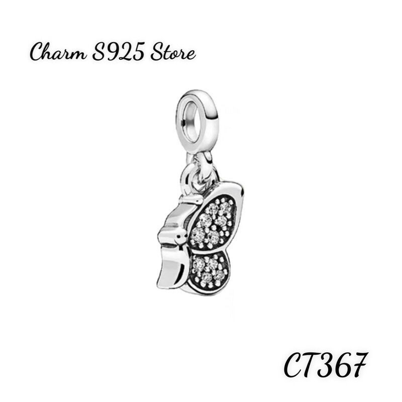 Charm pan me ale butterfly bạc s925