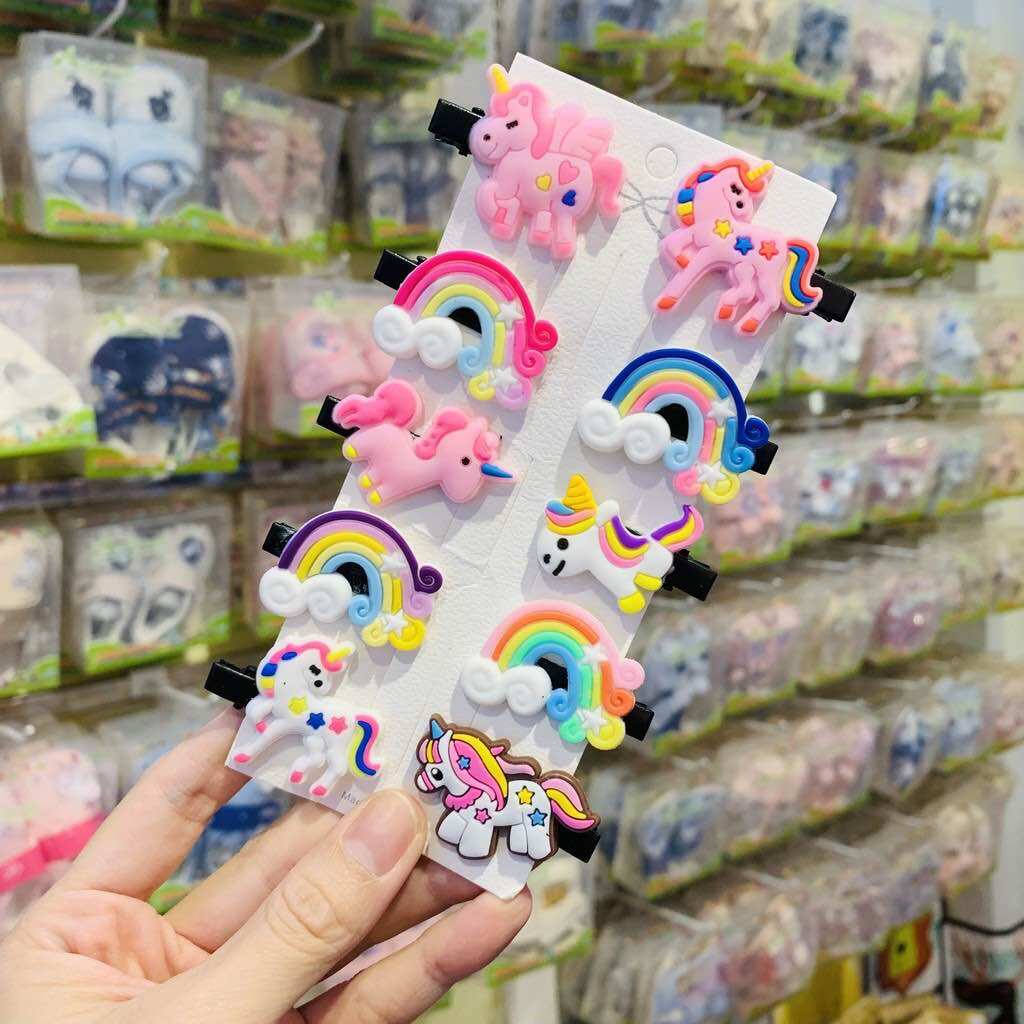 🎠🎠xả kho_ 50 kẹp ngựa pony đáng yêu