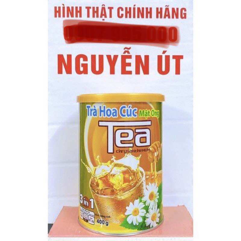 [HCM]Trà hoa cúc mật ong thanh bình lon 400g