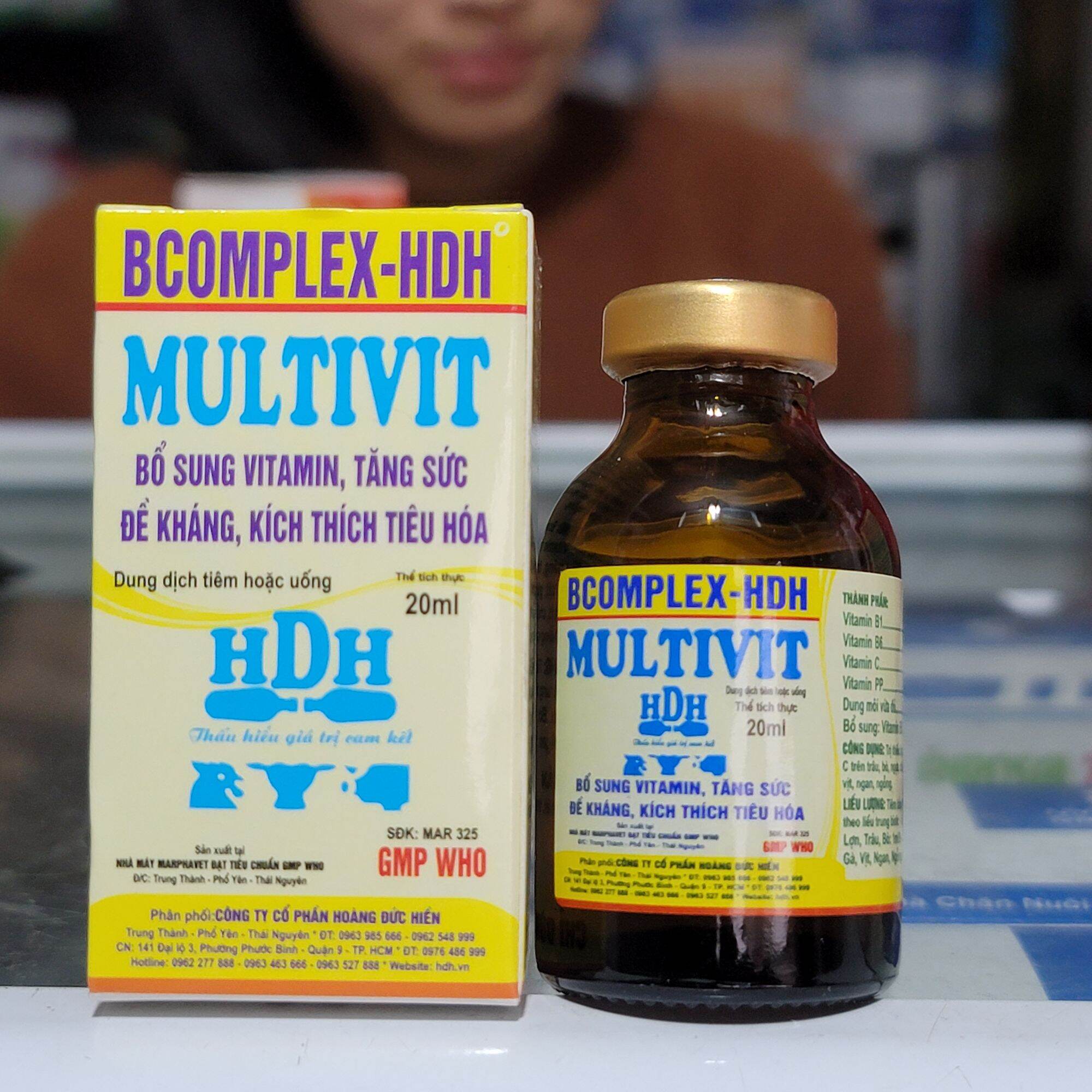 MULTIVIT 20ml Tăng Sức Đề Kháng, Kích Thích Tiêu Hóa Thú Cưng