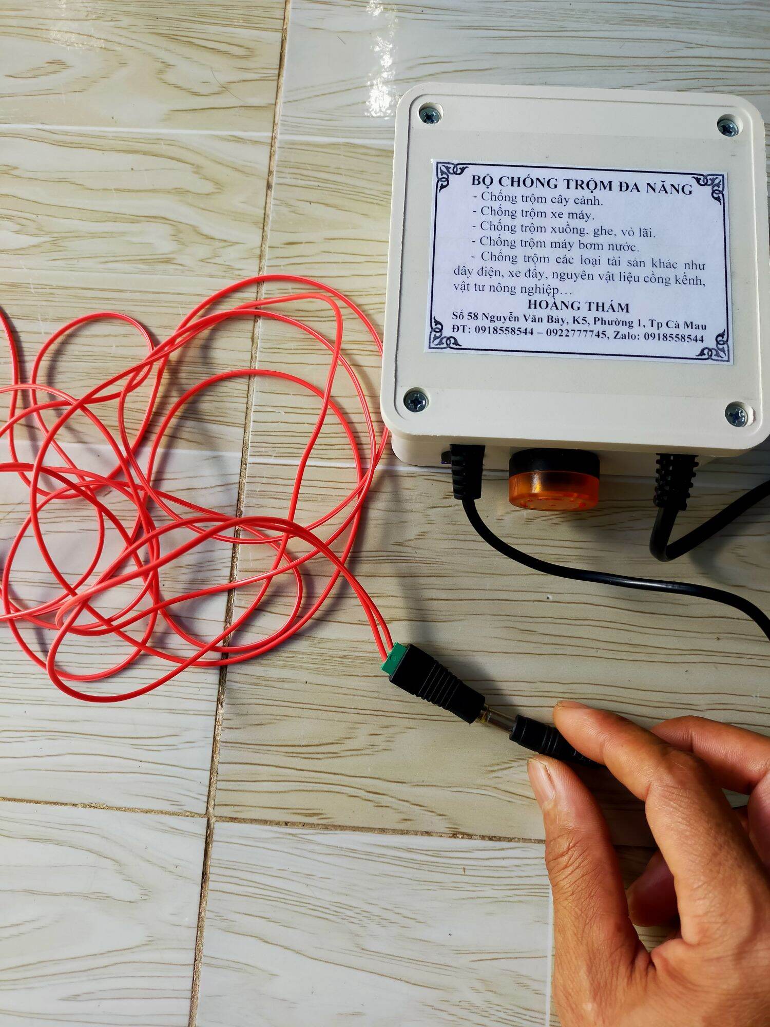 Bộ chống trộm cây kiểng, chống trộm cây kiểng