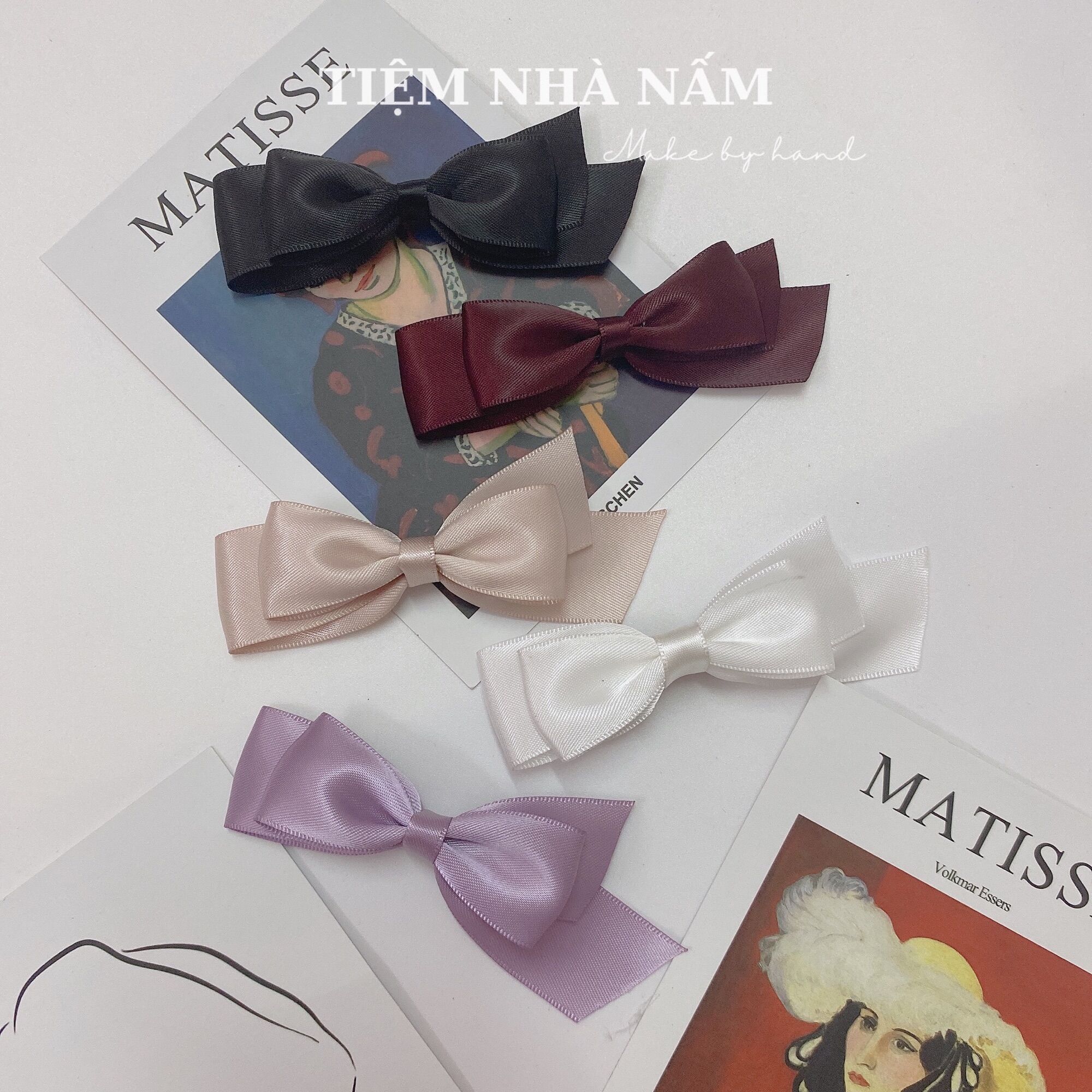 🎀 set 2 kẹp tóc mái đáng yêu -