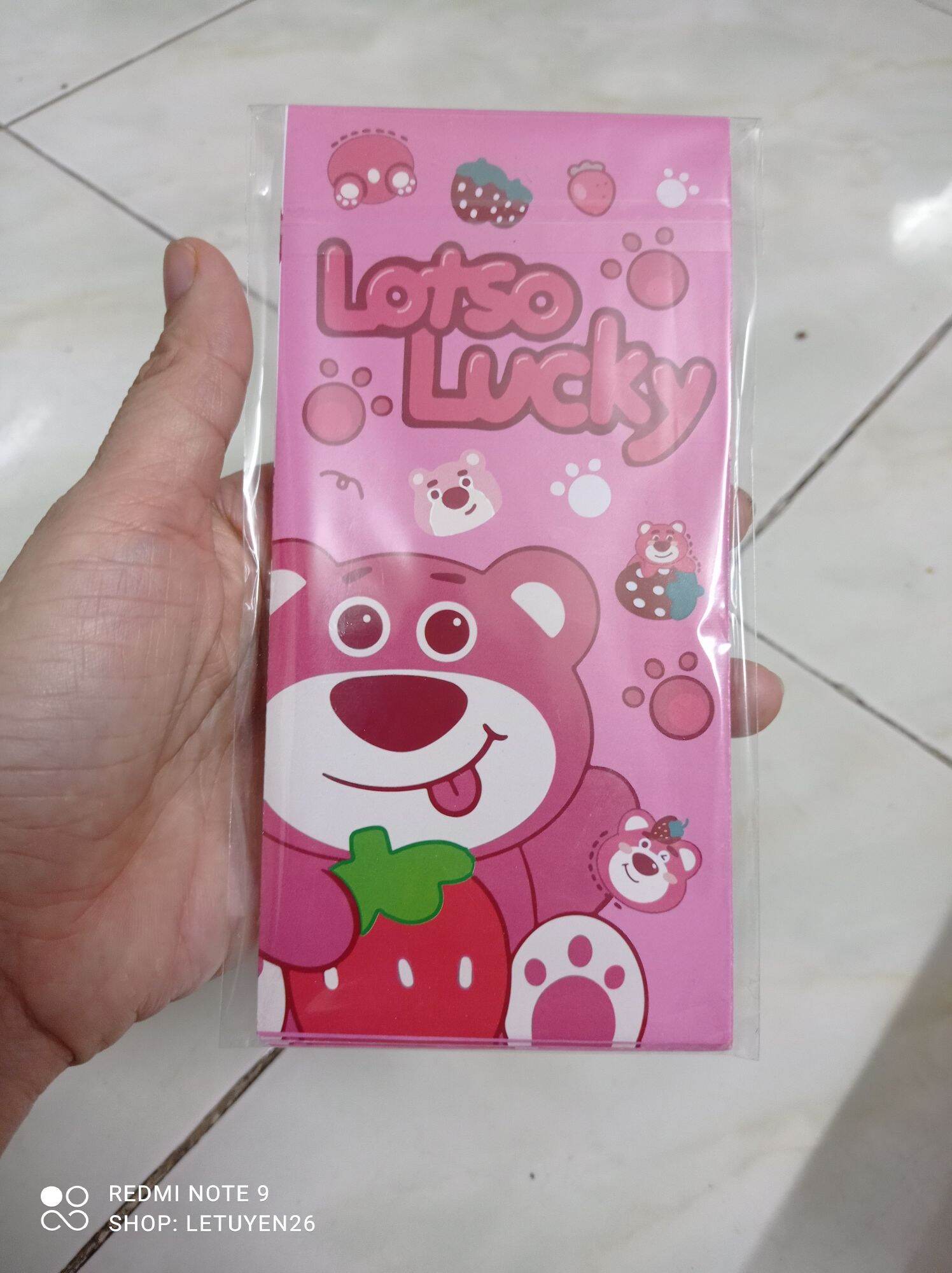 ( Quà tặng) set 5 bao lì xì tết 2024