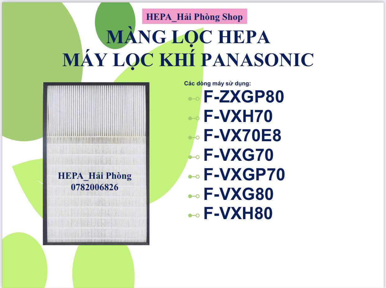 MÀNG LỌC KHÔNG KHÍ PANA F-ZXFD70