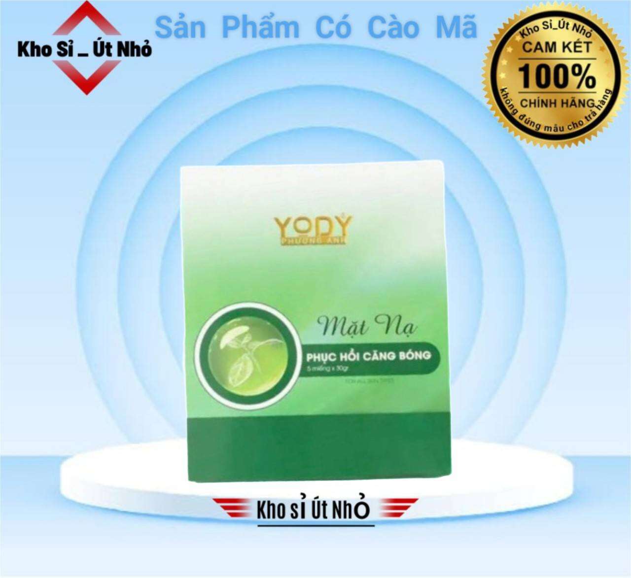 1 hộp mặt nạ phục hồi 5 miếng nạ yody phương anh