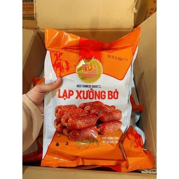 Lạp xưởng bò Tân Huê Viên (500g)
