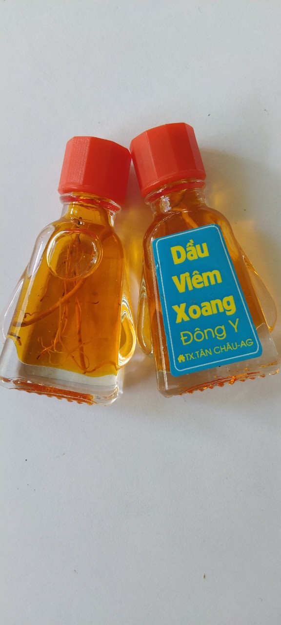 Dầu chai nước vàng, hỗ trợ viêm mũi