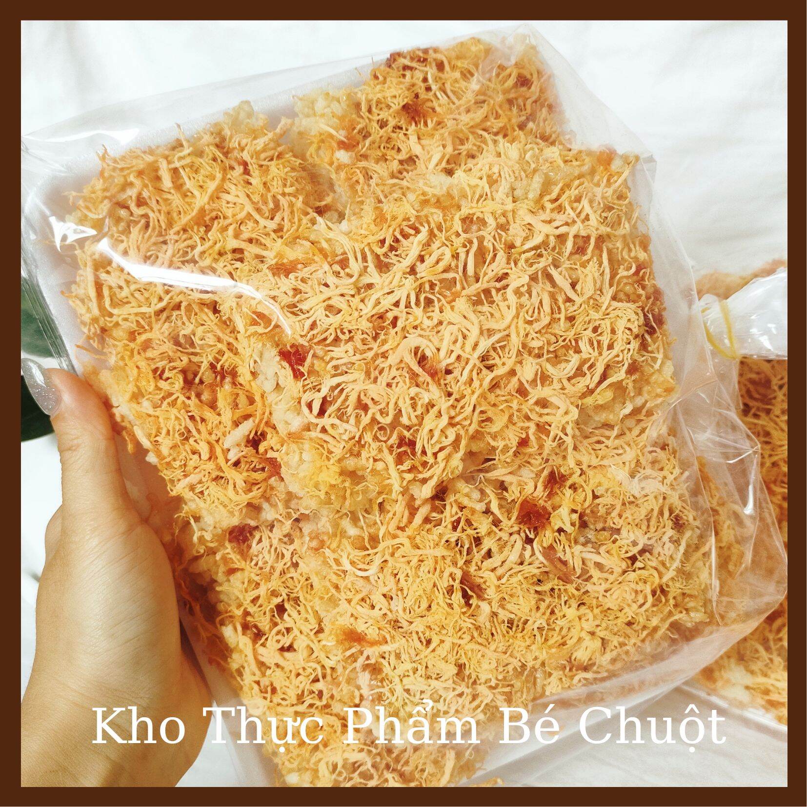 Cơm cháy siêu chà bông siêu ngon nhà làm an toàn vệ sinh