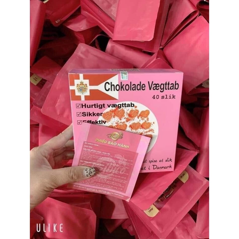 Kẹo Socola Giảm Cân Đan Mạch Chokolade Vaegttab