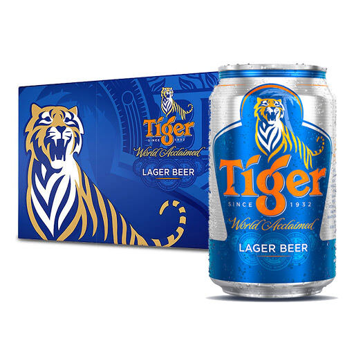 Thùng bia Tiger 24 lon (24*330ml)