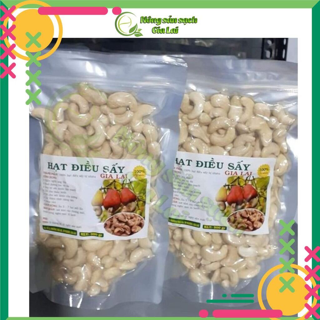 Hạt điều sấy hạt nguyên hạt to đã bóc vỏ lụa