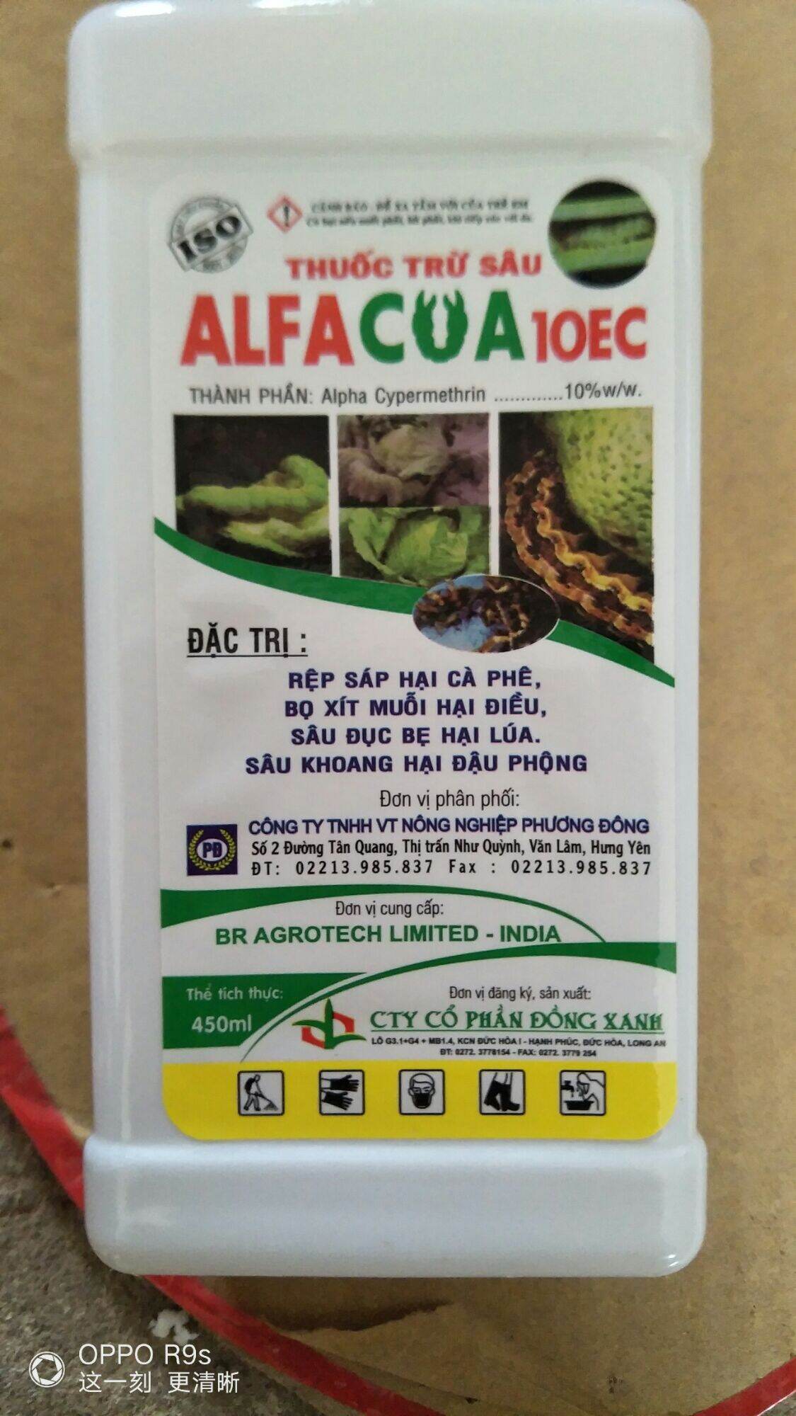 thuốc trừ sâu ALFA CUA 10ec