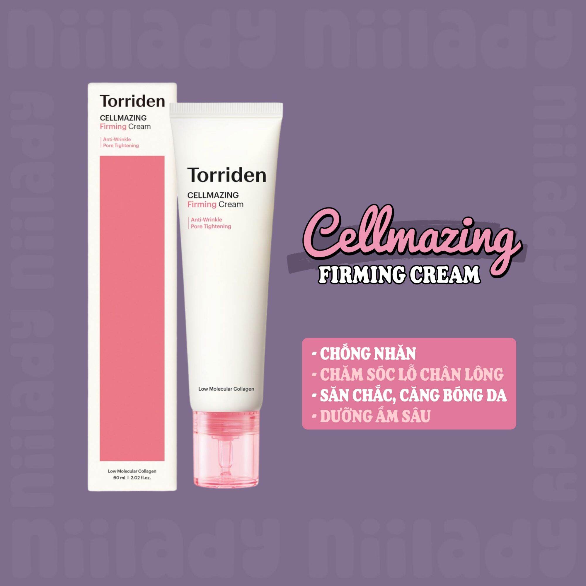 Kem dưỡng Torriden Cellmazing Firming Cream 60ml