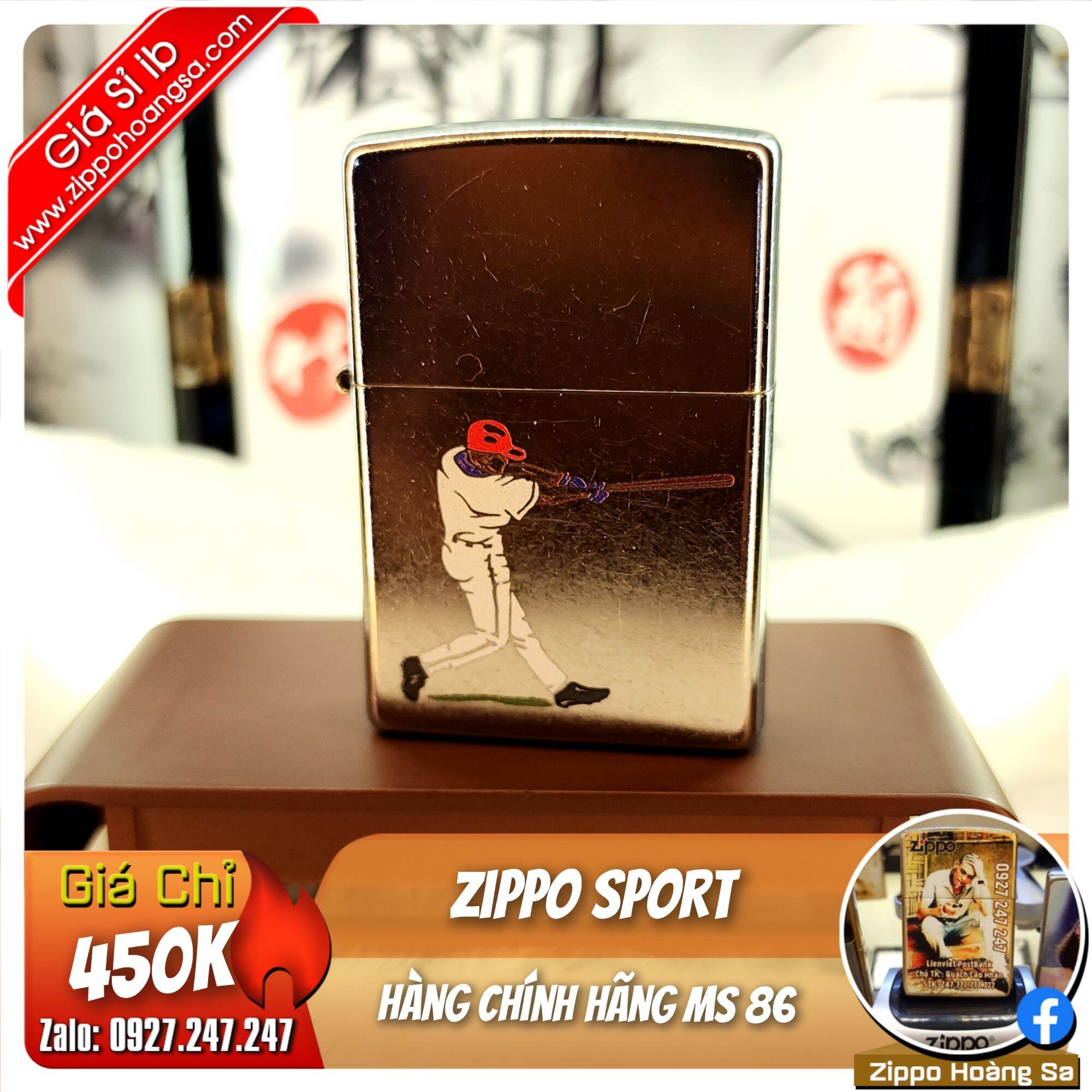 Zippo Sport - Bật lửa Zippo chính hãng MS 86