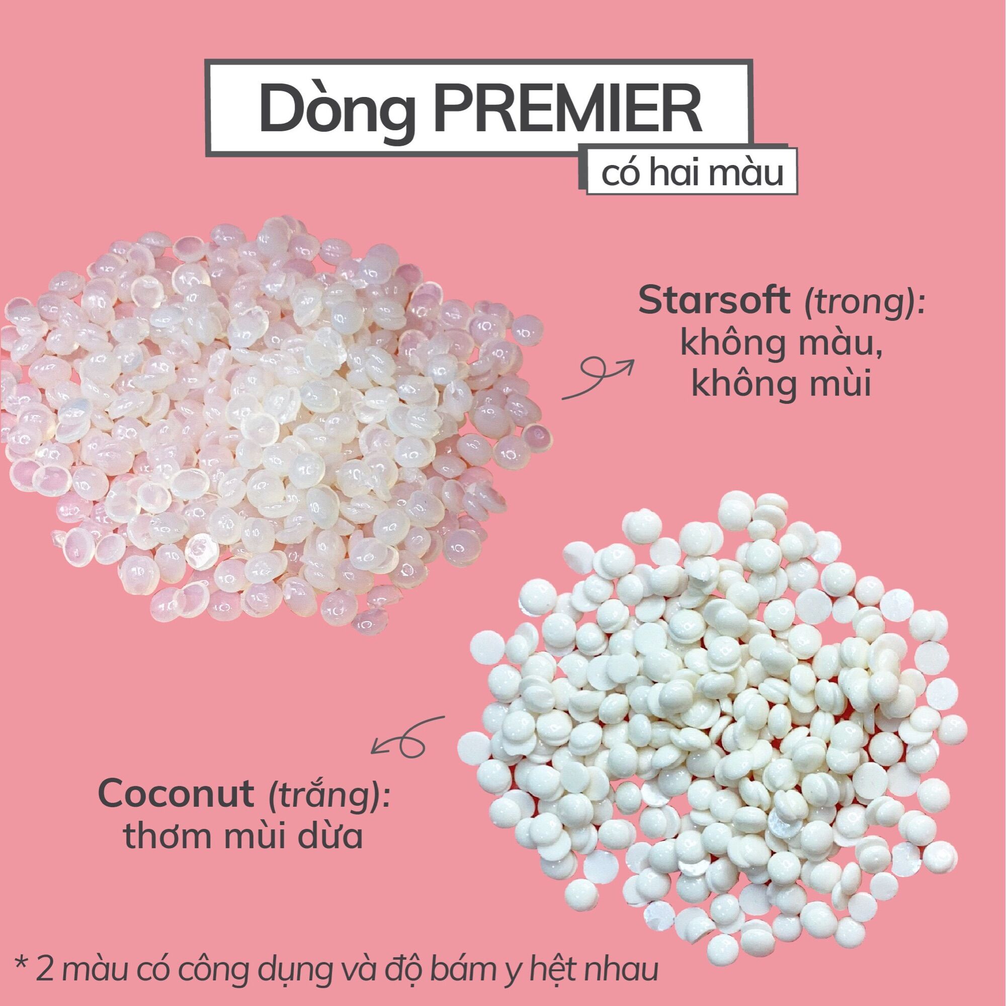 Combo 1 Wax Premier Tẩy Lông Triệt Lông (KHÔNG KÈM NỒI ĐUN)