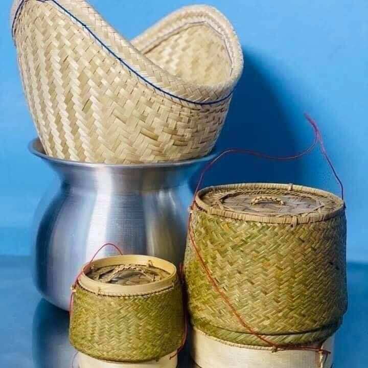 Nôi chõ hong xôi của Lào