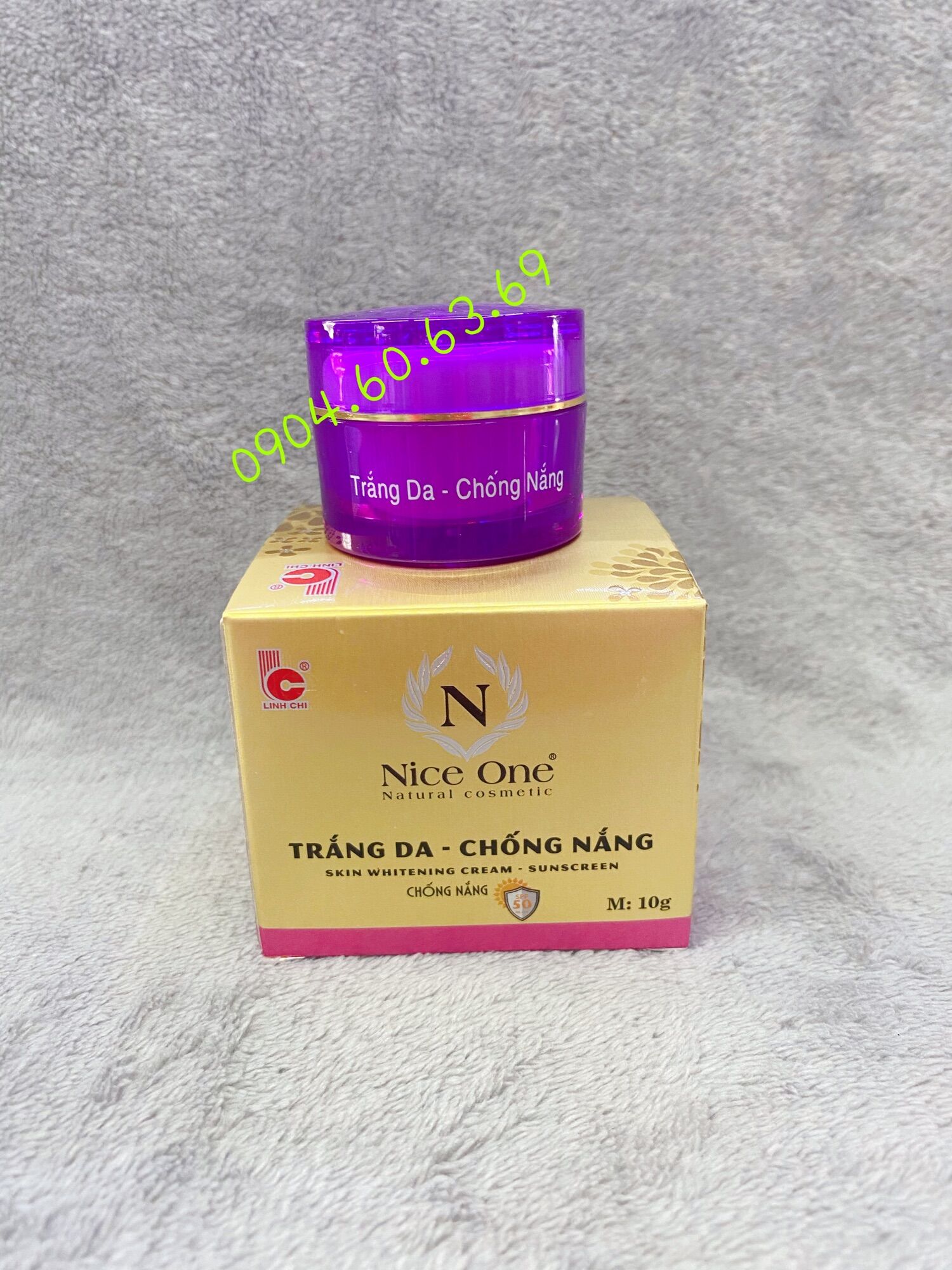 Kem NICE ONE 10g Trắng Da Chống Nắng NICEONE