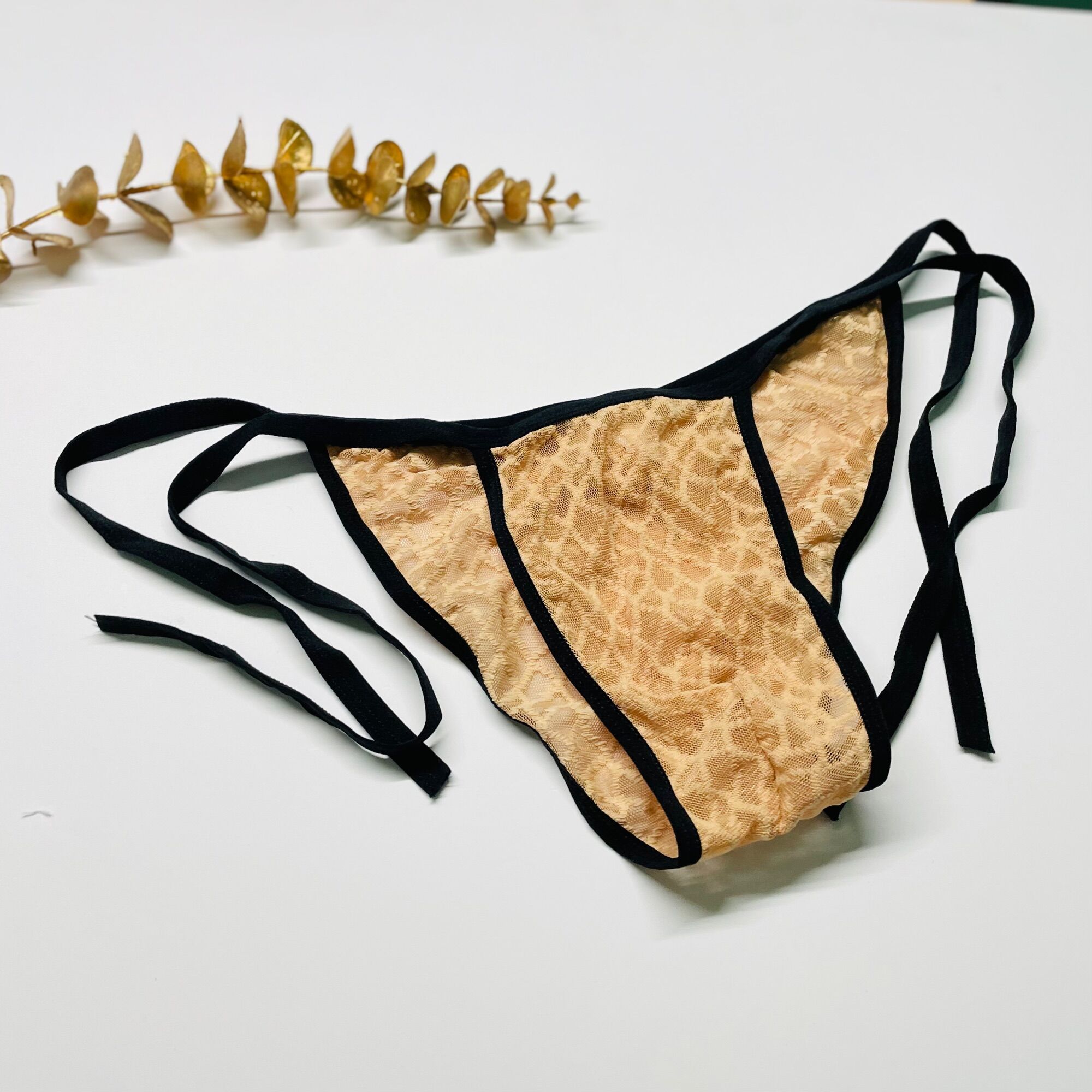 Quần lót nam bikini dây cột free size