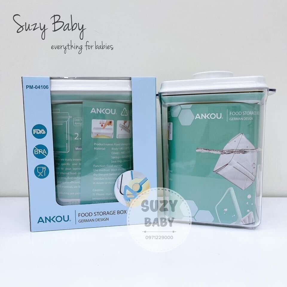 HỘP ĐỰNG SỮA, ĐỒ ĂN ANKOU 2.3L