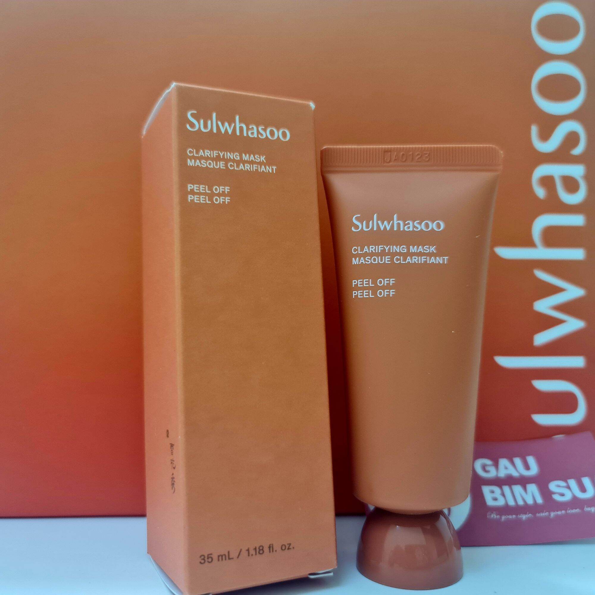 (T12.26)Mặt Nạ Dạng Lột dưỡng trắng đẩy mụn cám Sulwhasoo Clarifying Mask EX 35ml
