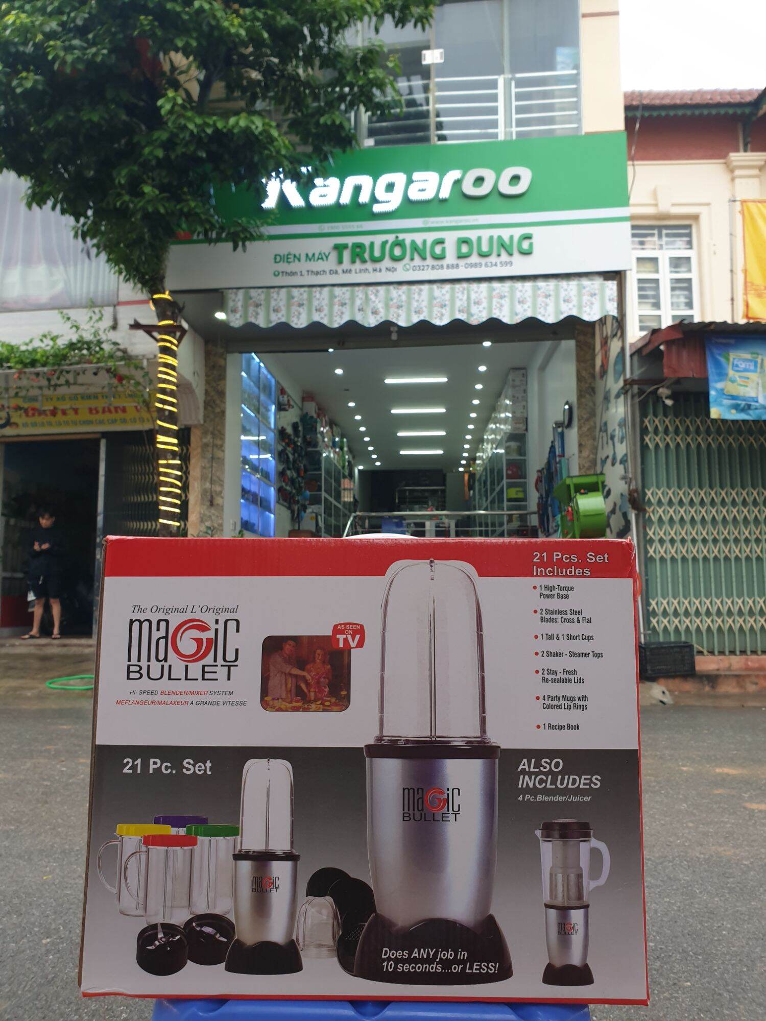 MÁY SAY SINH TỐ ĐA NĂNG MAGIC BULLET  21 PC . Set