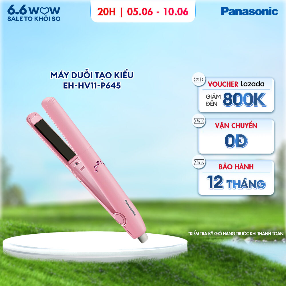 Máy Duỗi Tạo Kiểu Tóc Panasonic EH-HV11-P645 - Hàng Chính Hãng – Bảo Hành 12 Tháng