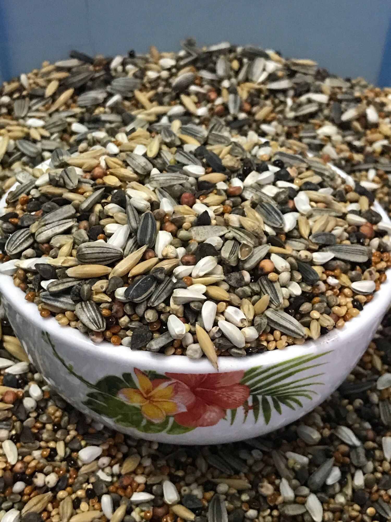 Hạt trộn VẸT,LB,SUN,COKATIEL…(Gói 1KG)