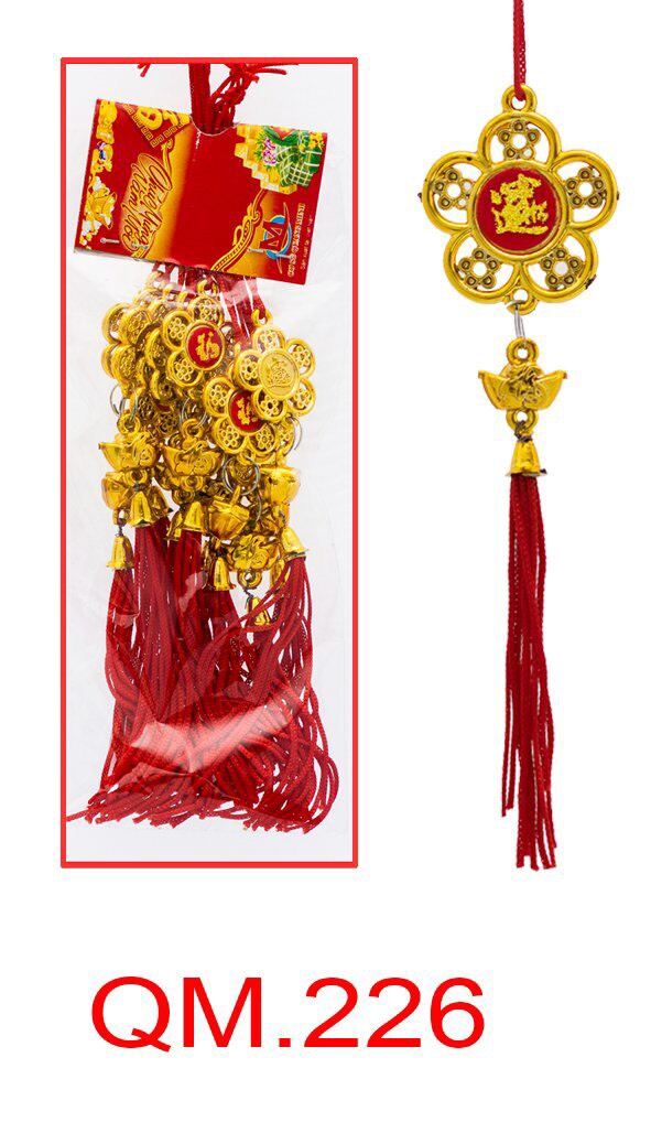 SET 10 DÂY LIỄNG TRANG TRÍ MAI ĐÀO TẾT ( TRỘN MẪU)