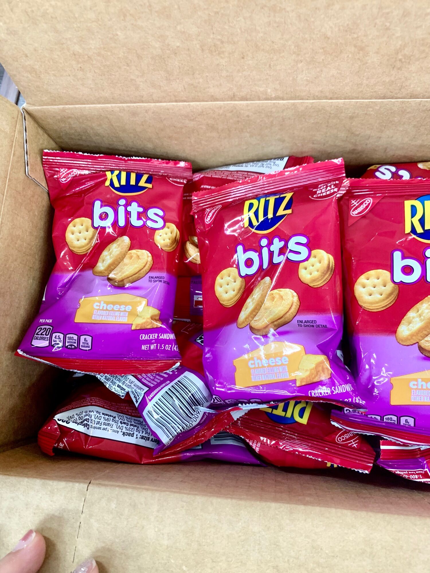 Bánh Ritz Bits Mini Phômai ( Combo 5 Gói )