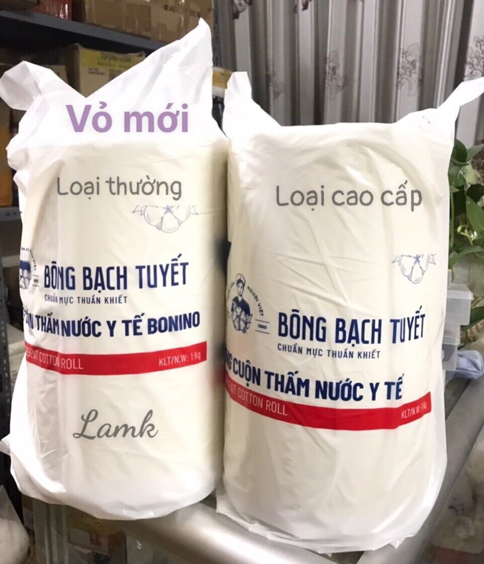 BÔNG CUỘN BẠCH TUYẾT 1KG