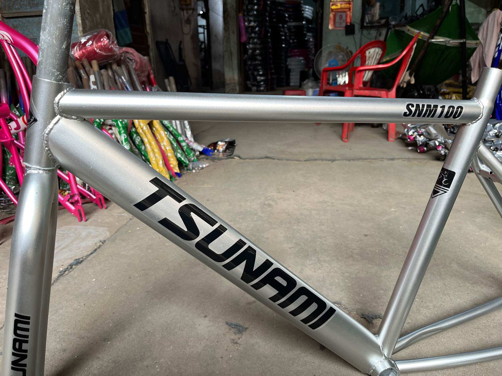Khung xe đạp Fixed Gear