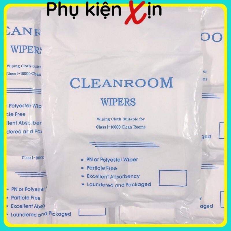 KHĂN LAU KEO - MÀN HÌNH ĐIỆN THOẠI - IPAD - LAPTOP CHUYÊN DỤNG CLEANROOM WIPES CAO CẤP - XỊN SÒ - TÚI 160 MIẾNG