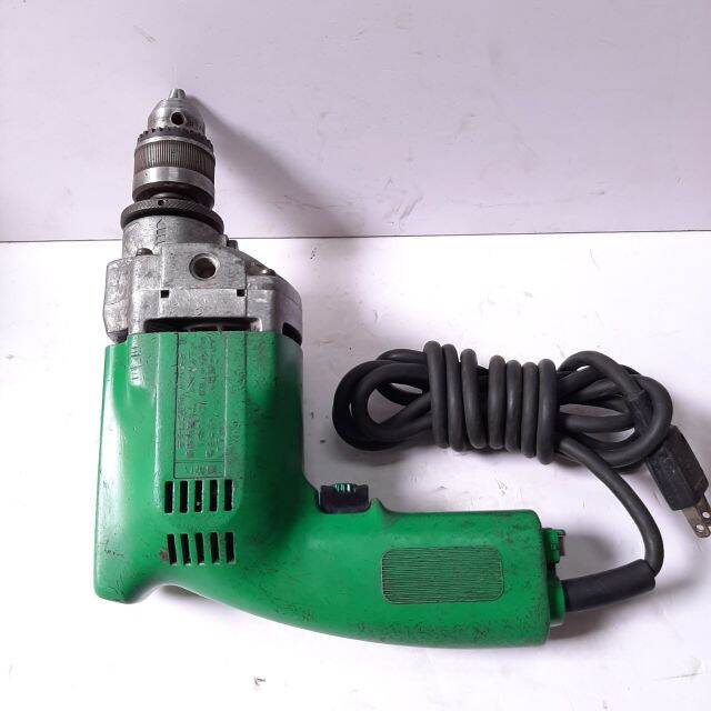 MÁY KHOAN HITACHI NHẬT XÀI ỔN ÁP  ĐIỆN 100V ĐẦU 10MM