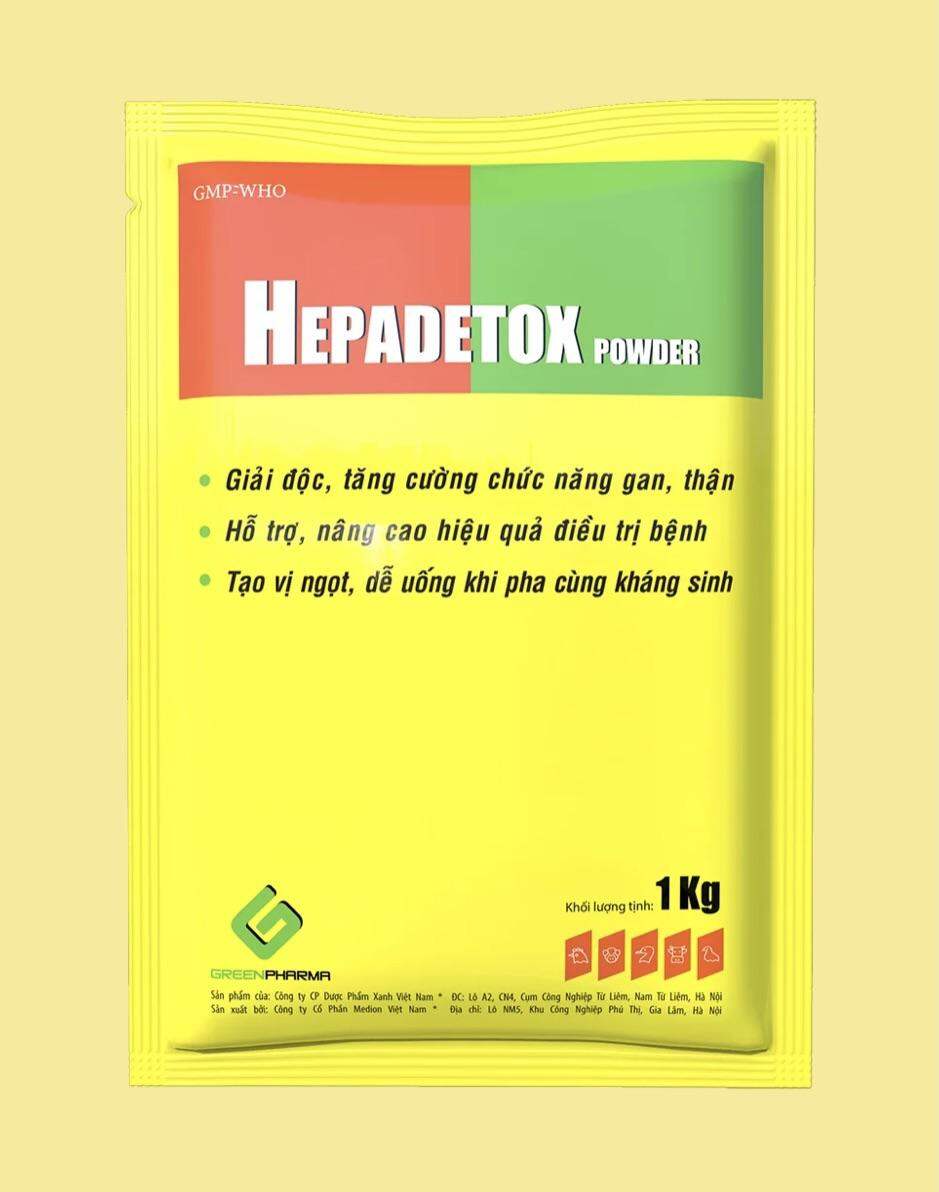 BỔ GAN, GIẢI ĐỘC GAN THẬN HEPADETOX POWDER 1kg