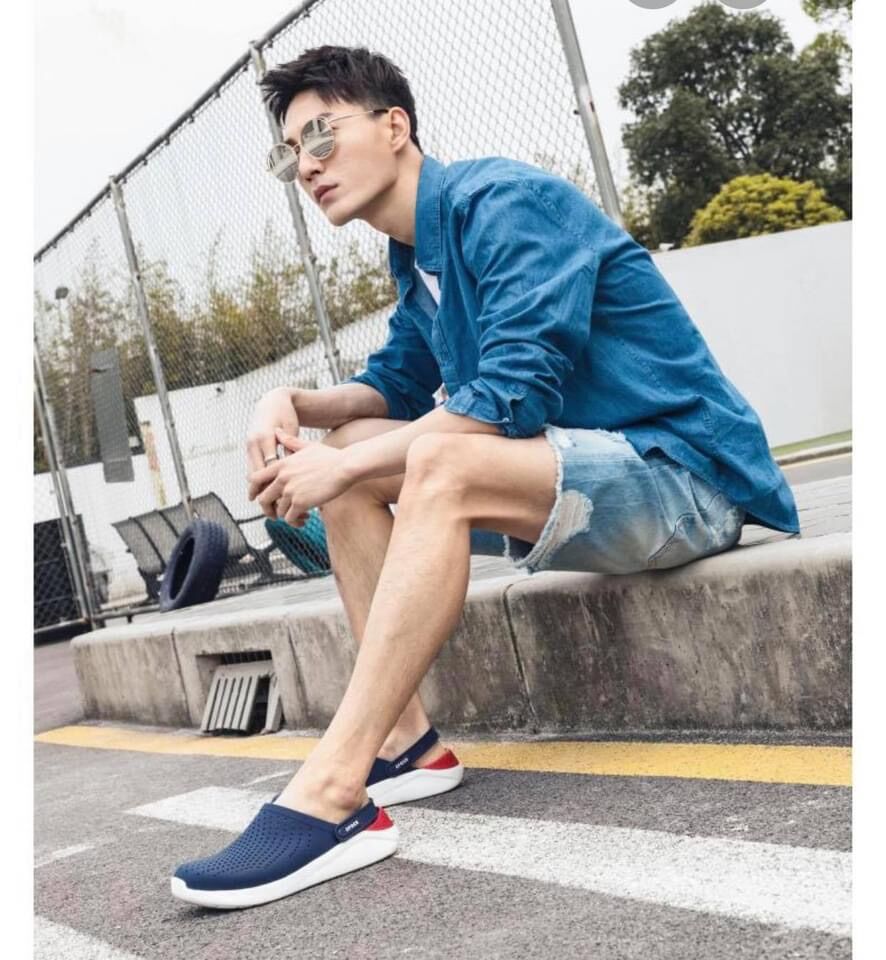 Cross-Sục literide cho cả nam và nữ (navy/red)