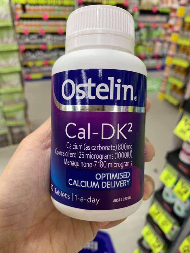 Vitamin K2 Canxi D3 Ostelin Cal DK2