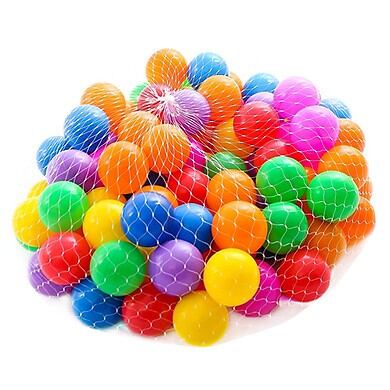 Túi 100 quả bóng nhựa cho bé [ hàng có sẵn].