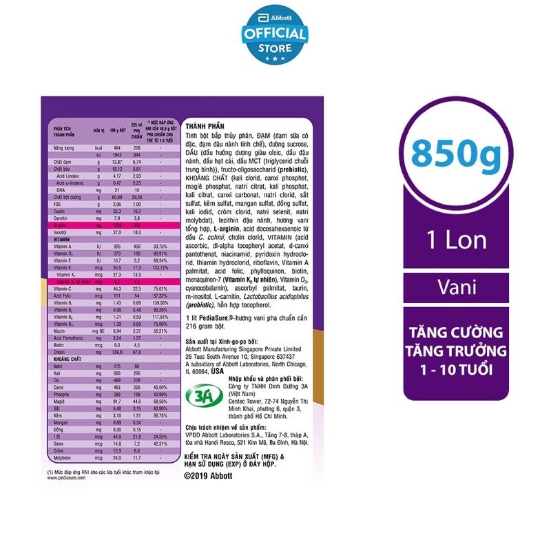 Anlene Gold 800g milk is over 51 years old